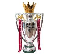 Housunzi Premier Soccer Barclays Trophy Replica England Football League Championship Trophies Sports Fan Souvenirs Collectibles Gifts Office Club Desktop Decoration Ornaments,77cm