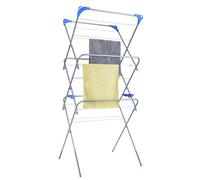 HOUSZY 3-Tier Clothes Drying Rack - Folding Indoor Laundry Airer Stand, Lightweight & Space-Saving Cloth Drying Rack for Home Use - Portable, No Assembly Required