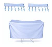 HOUSZY Rack Cover & 12-Peg Drying Hooks For 230W Electric Heated Foldable Clothes Dryers