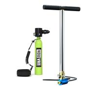 HOUVAN Mini Diving Tank, 0.5L Capacity, Inflatable Diving Tank, DOT Certified, Supports 6-10 Minutes Underwater Breathing, Portable Diving Tank up to 10m for