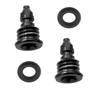 HOUXHYSE 2Pcs Titanium Alloy Bicycle Brake Lever Bleed Screws with O-Rings, fit for Magura MT2 MT4 MT5 MT7 MT8 MT9