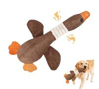 HOUXIANDOU 2026 New Robust Duck for Heavy Chewers, Robust Duck-Designed for Heavy Chewers, Indestructible Dog Toy, Rubberduck Goose Dog Toy, for Large Medium Small Dogs (Brown)