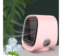 HOUXIANDOU Oribreeze Air Conditioning, Oribreeze Air Cooler, Oribreeze Portable Air Conditioner, Oribreeze Air Conditioner, New Upgrade Desktop Air Conditioner (Pink)