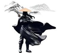 HOUXIANDOU Youxia (Knight-Errant) -For Car, Chinese Knight-Errant Youxia Ornaments, Unique Youxia Decoration Gifts, Youxia Ornaments Car Dashboard Accessory (Cape)