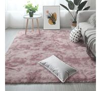HOUXINZ Rug Shaggy 270 x 350 cm High Pile Soft Fluffy Area Rugs for Bedroom Luxury for Lounge, Dining Room, Pink Purple
