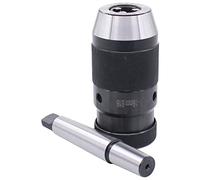 HouYeen 1-16mm MK2 Self Tighten Keyless Lathe Drilling Drill Chuck Wrench MT2-B16 Taper Arbor