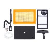 HouYeen Air and Fuel Filter Service Kit for Stihl TS400 Chainsaw with Spark Plug Fuel Pipe and Pull Cord Starter Handle 4223 141 0300, 4223 141 0600