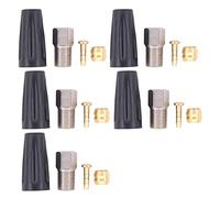 HouYeen Bicycle Hydraulic Brake Hose Oil Pipe Olive Connector Tube Fittings Insert Connecting Bolt Bleed Kit BH59 Cable Set for S-himano Mountain Bike 5 Pack