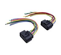 HouYeen Front Headlight Connector 10 Pin for Au-di V-W Sko-da Sea-t