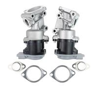 HouYeen Front Right and Left EGR Valve Includes Sealed Gasket for Cit-Roen C5 mk3 C6 Ja-guar S Type mk2 XF mk1 XJ LAN-d Ro-ver Discovery 3 4 Range Rover Sport 1 Peu-geot 407 607 2.7 D HDI TD