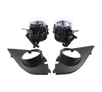 HouYeen Front Right and Left Fog Light and Bezel without Bulb for B-M-W | for 5 Series E60 E61 Stand Bumper 2004-2010