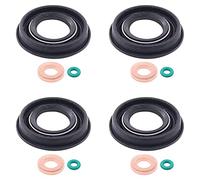 HouYeen Fuel Injector Seals Washer O-ring Kit for Transit MK7 2.2 2.4 TDCi 2006-2011 6C1Q 6K780 AB