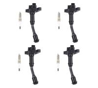 HouYeen Ignition Coil and Spark Plugs for Ford C Max mk2 Grand Cmax Galaxy Focus mk3 Kuga mk2 Mondeo mk5 SMax 1.5 EcoBoost Petrol