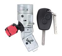 HouYeen Ignition Lock Barrel Starter Switch with Keys for Logan Mk2 Clio Master Trafic Mk3 Kangoo Dokker Duster