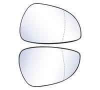 HouYeen Pack of 2 Front Heated Door Wing Mirror Glass Left and Right for Fo-rd B Max 2012-onwards Fiesta mk7 2008-2017