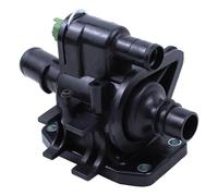 HouYeen Thermostat Housing with Sensor for Cit-roen C1 C2 C3 mk1 Nemo Xsara For-d Fiesta mk5 mk6 Fusion Maz-da 2 Peu-geot 1007 107 206 207 307 Bipper Tepee Toyo-ta Aygo 1.4 HDI TDCI 2001-Onwards