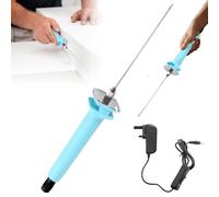 HOVCEH Electric Foam Cutter, 10cm Hot Wire Foam Cutter, Electric Polystyrene Cutting, 100-240V/15W Styrofoam Cutting Pen, Hot Wire CuttingPen for Art Making, DIY Handcraft, Model Making