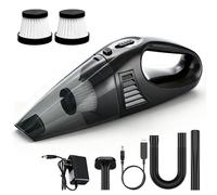 HOVCEH Handheld Vacuum Cleaner Cordless, Car Vacuum Cleaner with 2 Washable Filters, Hand Held Vacuum Cordless for Car Home Office
