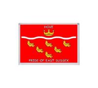 Hove - Pride of East Sussex County Flag - Jumbo Fridge Magnet
