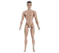 HoveeLuty 1/6 Scale Action Figure Multi Jointed Posable Male Muscular Action Figure Body with Head for Display Doll Collection, Beige Body Custom Figures Blank