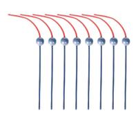 HoveeLuty 8Pcs Cat Wand Replacement Toys for Interactive Motorized Kitten Toy, Plastic Cat Teaser Wand Refill Indoor Kitten Play & Exercise Motorized Toy Toys Supplies Cats Meow