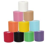 HoveeLuty Athletic Tape 10 Roll 10 Color 33ft Wrist Tape Breathable Tearable Medical Lightweight Non-irritating Sponge Sports to Avoid Injuries/for Better Performance/for Recovery Sports