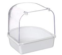 HoveeLuty Bird Bath BowlBird Bath, 5x5x5 Cage Style Plastic Hanging Bird, Multi-Functional Cage Accessories Suitable for Lovebirds, Finches, Parakeets, Mannikin Hanging Accessories