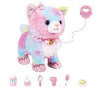 HoveeLuty Cat Toys for Kids Interactive Voice & Touch Activated Furreal Pets with Remote Control Leash Walking Talking Robot Cat for Boys and Girls Robot Furreal Pets Toy