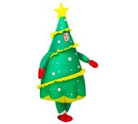 HoveeLuty Christmas Tree Costume Funny Inflatable Costume Adult Blow up Outfit for Women Men Holiday Party Cosplay Inflatable Adult Christmas Costumes