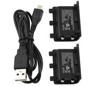 HoveeLuty Controller Rechargeable BatteryRechargeable Battery Pack USB Cord Compatible with One Controller 2PCS Rechargeable Battery Pack Compatible with One