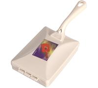 HoveeLuty Crumb Sweeper 4x10 Handheld Crumb Brush with 2 Roller Brush & Inner Container Ergonomic PP Catcher Cleaning Crumber for Table Bed Sofa Carpet Table Sweeper Crumber Carpet