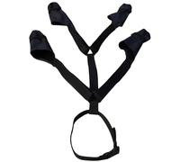 HoveeLuty Dog Booties for Winter, Anti-Slip Suspender Dog Winter Boots with Adjustable Strap, Snow Shoes for Dogs Snow Rain Hiking Paws Protector M Boots for Pets Pet Pet