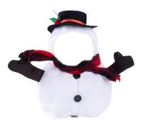 HoveeLuty Dog Christmas Costume Walking Snowman Dog Christmas Outfit Pet Cosplay Costumes Party Dressing up Pet Costume Clothes Outfit