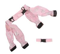 HoveeLuty Dog Suspender Boots Cute Waterproof Dog Shoes Winter Breathable Boots with Adjustable Buckle Strap Outdoor Walking Suspender for Dogs, L Pet Shoes for Pets