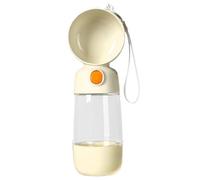 HoveeLuty Dog Water Bottle Leakproof Returnable Portable Dog Water Bottle with Food Container for Cat, Puppy, Travel Walking Hiking Bottles For Walking For Dogs