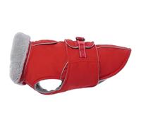 HoveeLuty Dog Winter Coat, Christmas Waterproof Puppy Winter Coat Warm Turtleneck Pet Fleece Snow Jacket for Small Medium Large Dogs - Red, L Waterproof Dog Jacket Christmas Clothes