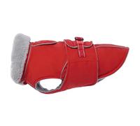 HoveeLuty Dog Winter Coat, Christmas Waterproof Puppy Winter Coat Warm Turtleneck Pet Fleece Snow Jacket for Small Medium Large Dogs - Red, S Waterproof Dog Jacket Christmas Clothes