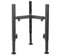 HoveeLuty Elevated Dog Bowl Stand, 4 Height Adjustable Dog Bowl Stand Sturdy Iron Food Feeder Holder, Ideal for Large, Medium and Small Dogs Adjustable Food Stands for Large Dogs