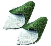 HoveeLuty Grass Pad for Dogs 2Pcs 18x23 Inch Dog Grass Pee Pads Breathable Non-Shedding Turf Deodorant Washable Dog Training Pads with Drainage Turf Pee Fake