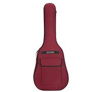 HoveeLuty Guitar Bag for 40/41inch 600d Oxford Cloth Adjustable Guitar Gig Bag Waterproof Soft Backpack with Shoulder Trap Handle Large Capacity Dark Red Classical Case Backpack Case
