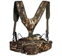 HoveeLuty Hunting Fanny Pack Portable Lightweight Hunting Backpacks Multi-Pocket Camo Fanny Pack for Outdoor Camo Backpack for Backpacks for Men Waist