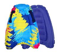 HoveeLuty Inflatable Body Boards with 2 Handles Graffiti Foldable Beach BodyBoard Lightweight Portable Summer Swimming Floating Surfboard for Kids, Teens and Adults Bodyboard Inflatable Surfboard