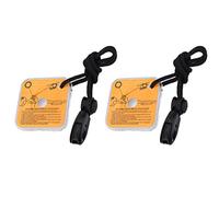 HoveeLuty Mirror Outdoor Survival Emergency Rescue Reflective Mirror 2PCS Survival Mirror Emergency Flash Mirror Survival Reflective Outdoor Survival Mirror Emergency Rescue Mirror
