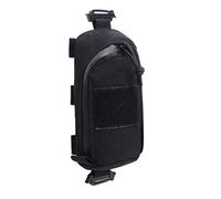 HoveeLuty Molle Pouch Backpack Shoulder Strap Bag Pockets Hunting Tools Accessories for Sport Camping Black Backpack Strap Bag Fanny Pack Waist
