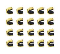 HoveeLuty Nock Points Bowstring Brass Buckle Brass Bow Strings Clip Archery Fixed D Ring Arrow Rest Buckles Arrow Rest Fastener Archery Accessories 20pcs
