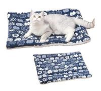 HoveeLuty Pet Blankets for Cats, 12.6x10in Ultra Soft Cozy Dog Blanket with Cute Prints, Dog/Cat Blankets for Indoor Pet Blanket for Small Dogs Cat
