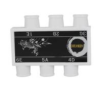 HoveeLuty Pitch Pipe for Singers, 1.97x1.57x1.18 6 Tones Pitch Pipe, Portable Acoustic Guitar String, Basic Guitar Accessories Accessories Bass Acoustic