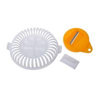 HoveeLuty Potato Chip Maker Potato Chips Baking Tray Crisp Maker Microwave with Rack Multi Usage Spud Baking Tray DIY Baked Spud Chips Slicer