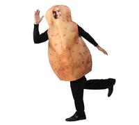 HoveeLuty Potato Costume, Halloween Adult Men Women Food Costume Role Play Fun Food Suit for Cosplay Themed Party Halloween Thanksgiving Potato Adult Costumes Costumes