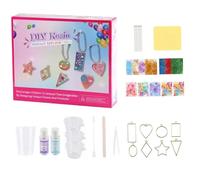 HoveeLuty Resin Pendant Kit for Child, DIY Crystal Jewelry Making Kit, Sparkling Creative Epoxy Resin Set for Beginners, Adults and Children Necklace Jewelry Making for Girls 8-12